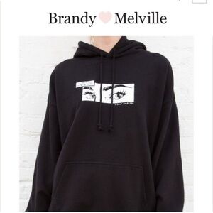 John Galt Brandy Melville I'll Meet You In New York Hoodie